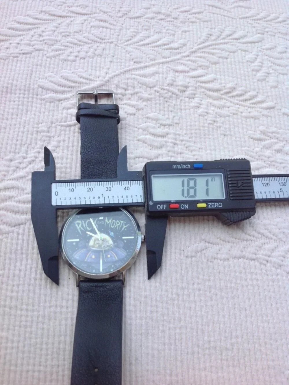 Rick & Morty Adult Swim Accutime Watch Co Wrist Watch Collectible Memorabilia